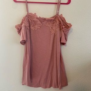 Pink tank top